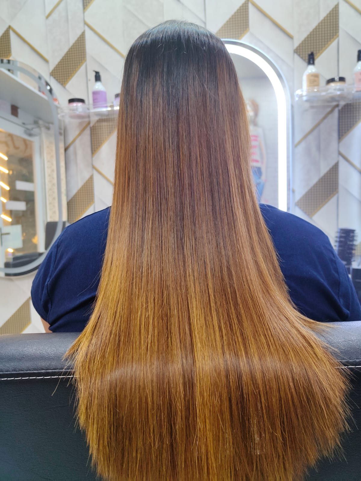 Professional Hair Styling at Infinity Aura Beauty parlour Navelim