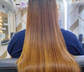 Hair Styling at Infinity Aura Beauty parlour